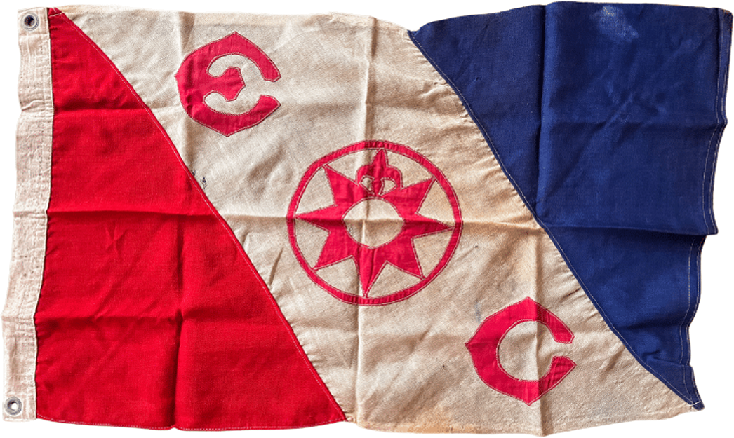Explorer's Club flag!