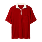 Raglan Terry Polo (Red)