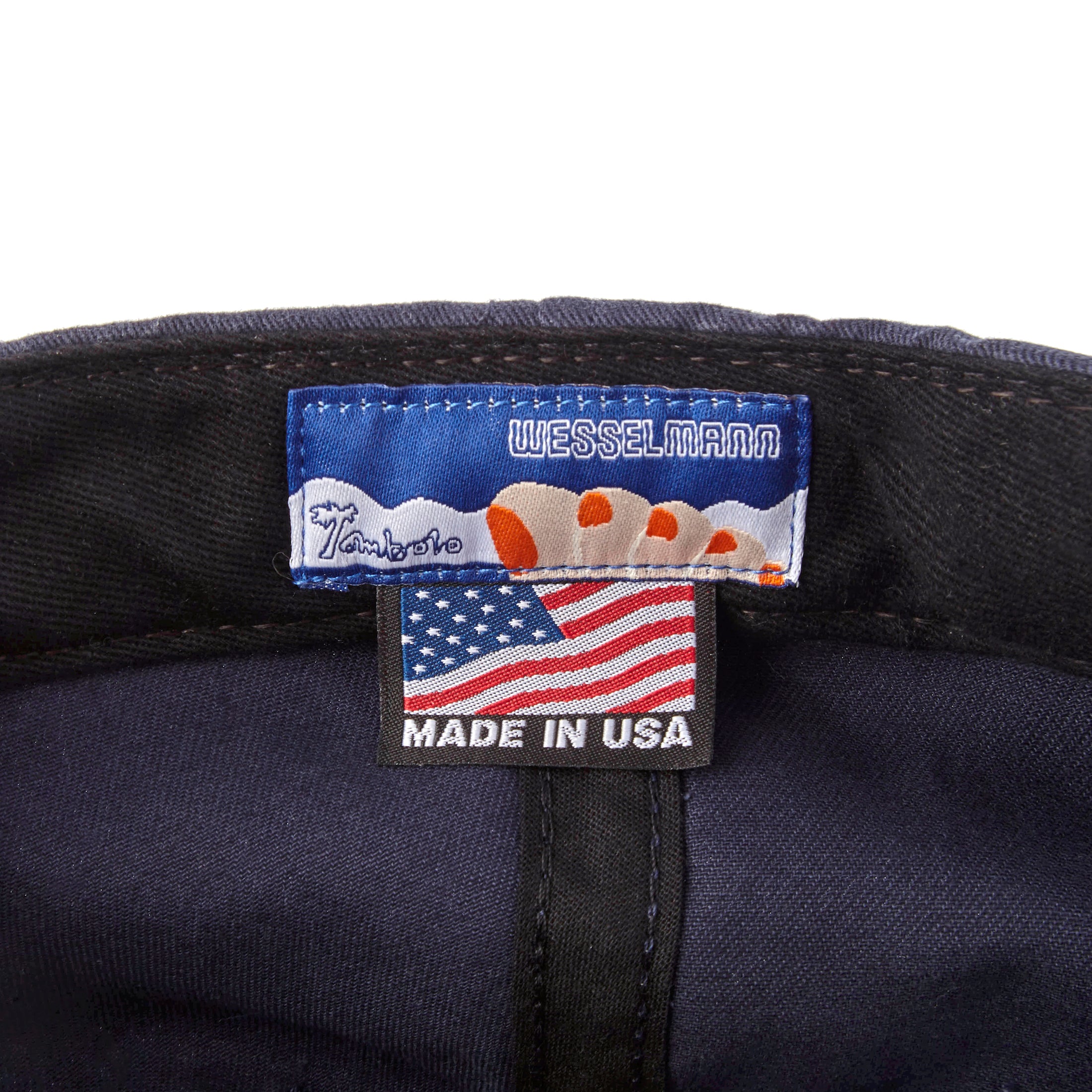 Tombolo Wesselman made in usa label