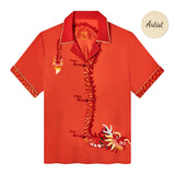 'Jiannan Wu x Tombolo' Wood Dragon (Silk & Cotton Twill)