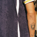 close up of back pleat