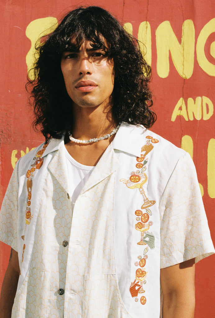 close up of man gazing at camera