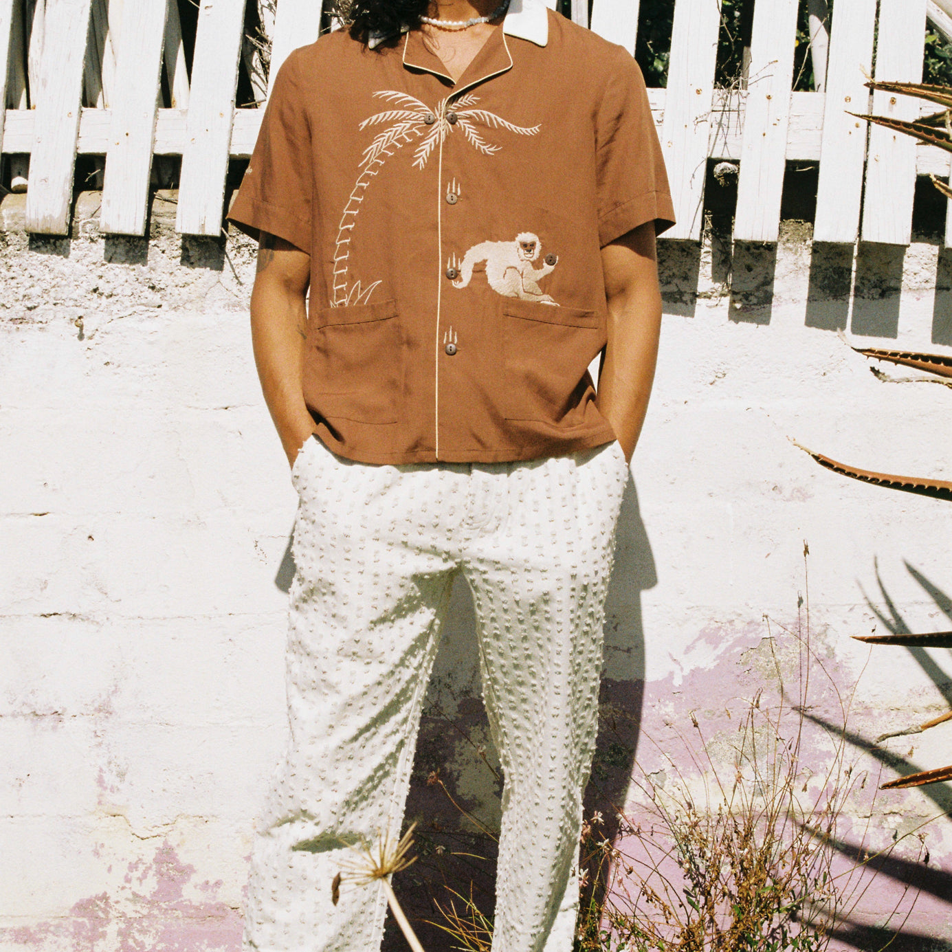 Easy-Going Pants (Patterned Fray)