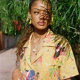 Ana Leovy x Tombolo ~ Crop Cut (Yellow)