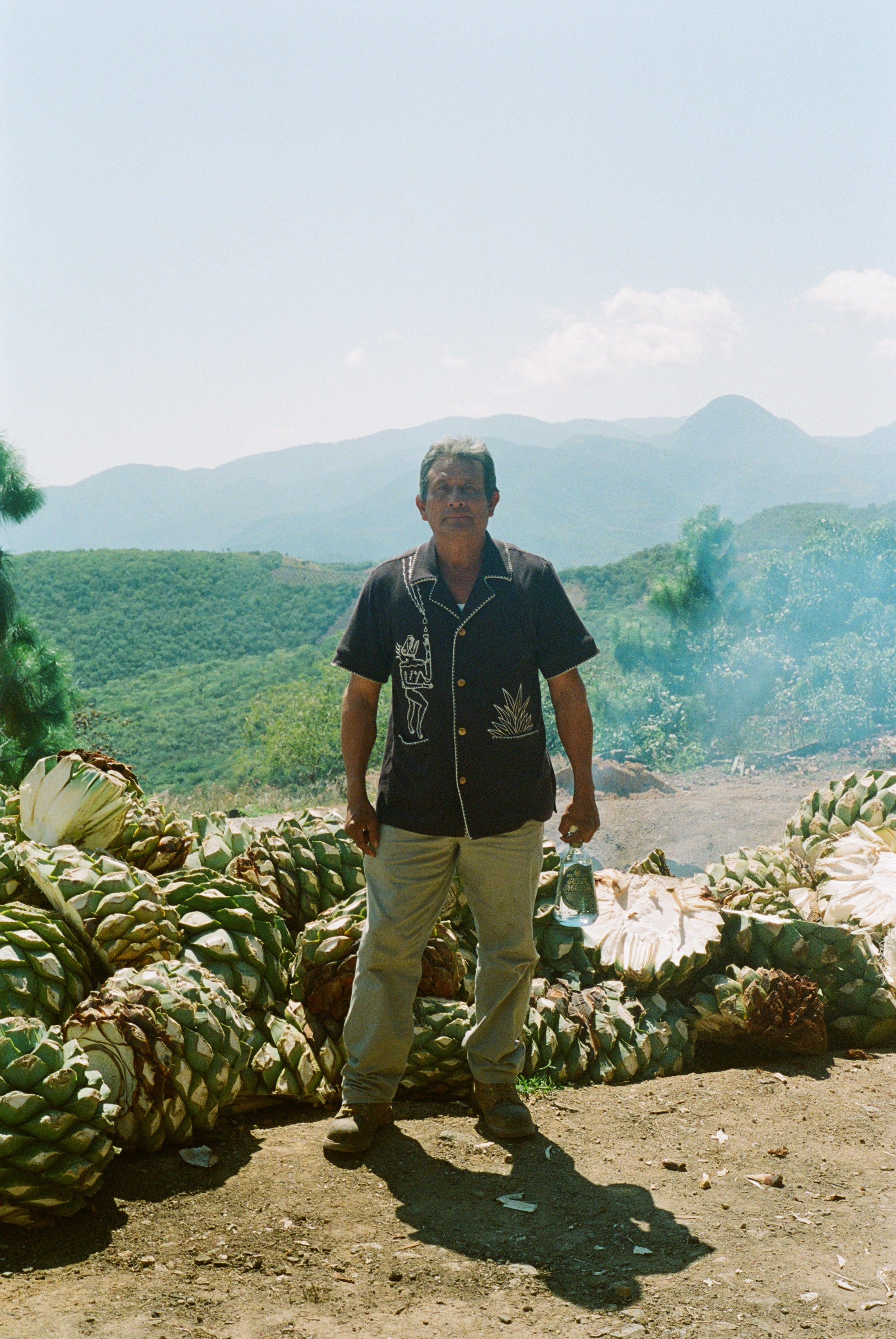 dress like the mayordomo and sip on your Agua Magica mezcal in style