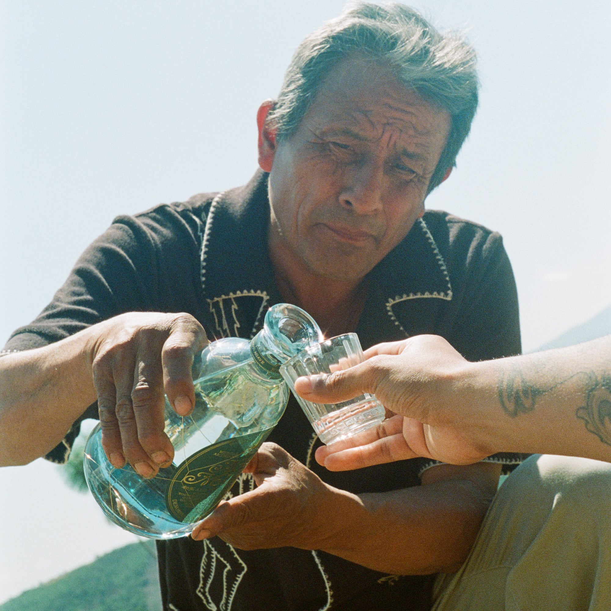 Drink mezcal with the mayordomo in this terry cloth cabana shirt