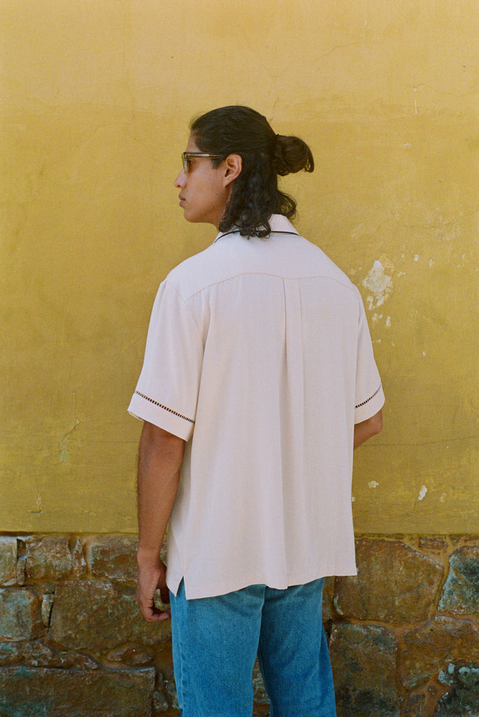 back view of male model wearing cabrisa 