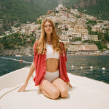 'Le Sirenuse' Classic Cabana (Pompeian Red)