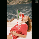 'Le Sirenuse' Classic Cabana (Pompeian Red)