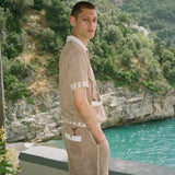 'Le Sirenuse' Cabana Shorts (Clay)
