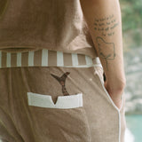 'Le Sirenuse' Cabana Shorts (Clay)