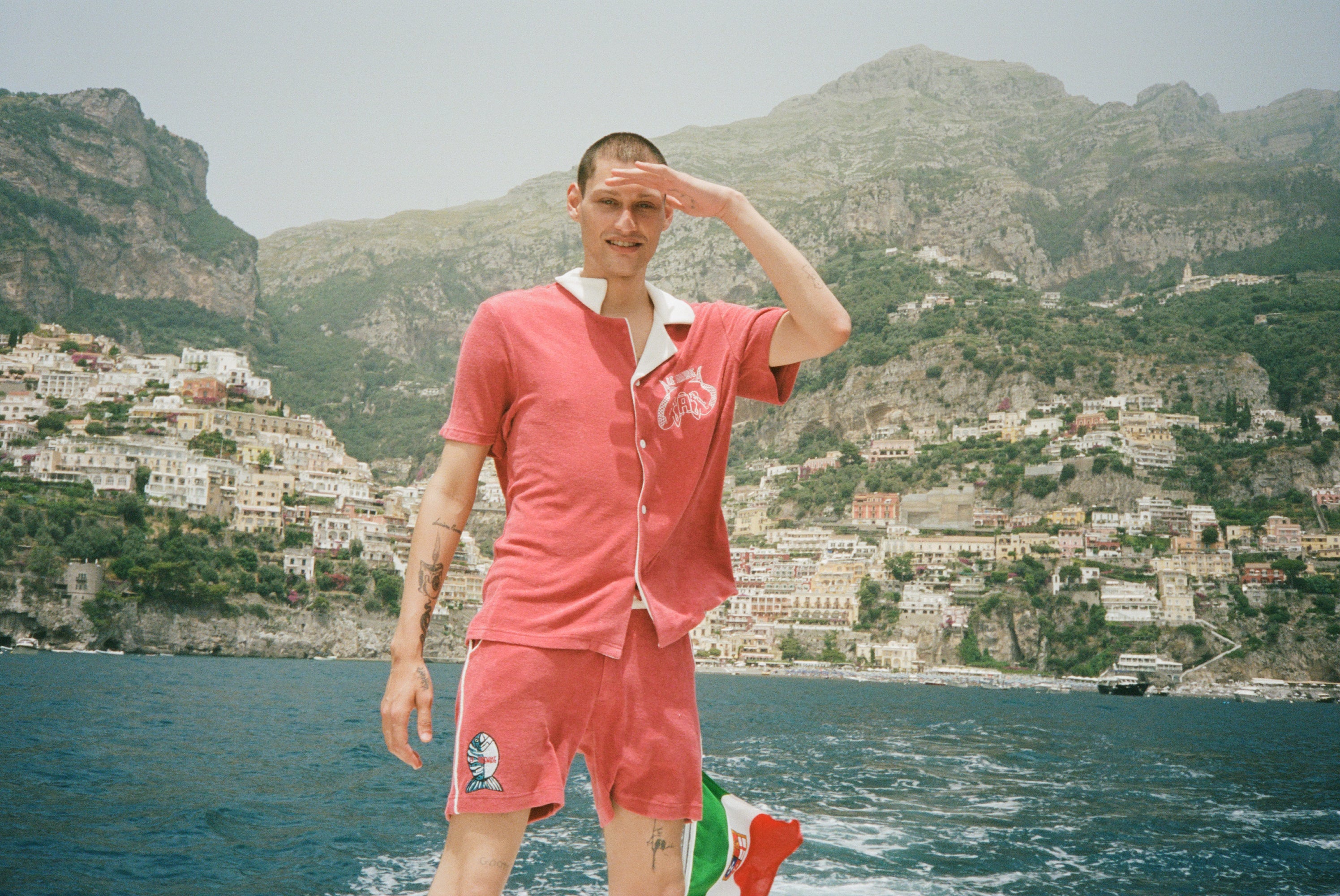 'Le Sirenuse' Classic Cabana (Pompeian Red)