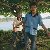 'Black Tie Optional' Cabana (Blue)