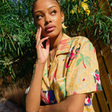 Ana Leovy x Tombolo ~ Crop Cut (Yellow)