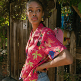 Ana Leovy x Tombolo ~ Crop Cut (Red)