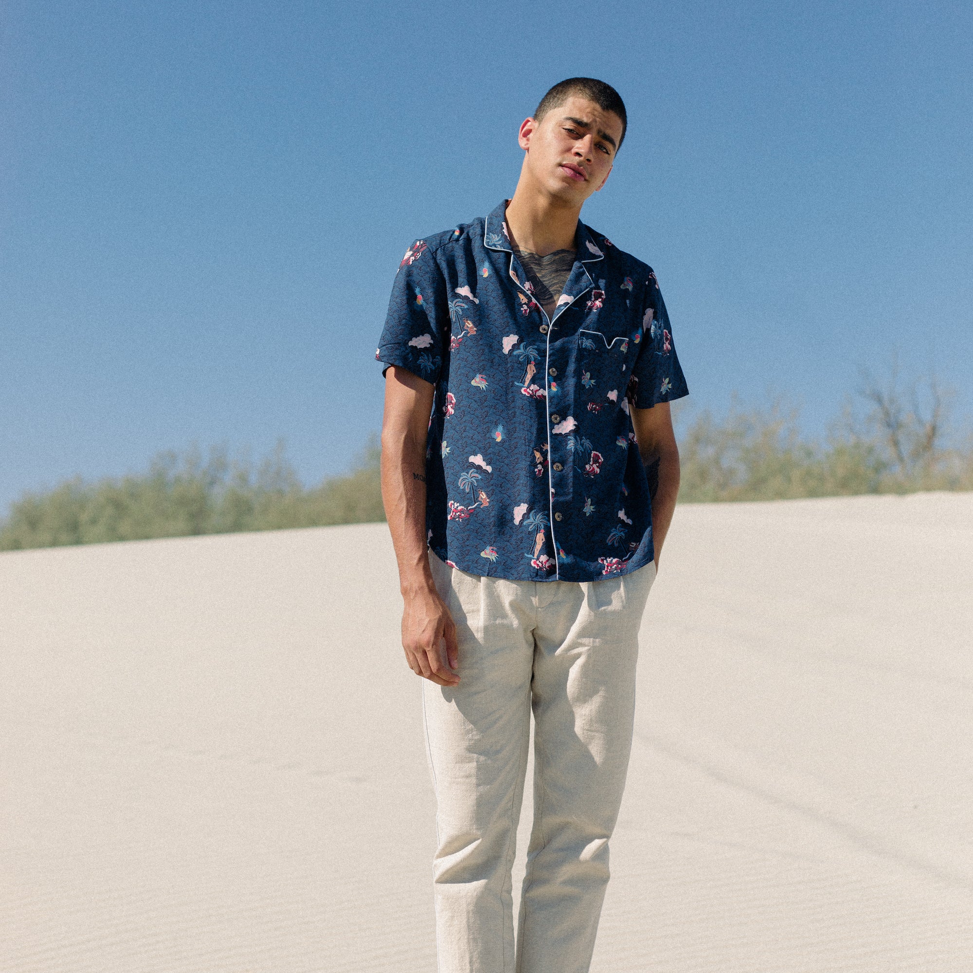 Traveler Pants (Natural Linen)