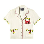 Flat shot of just a pinch cabana against white backdrop