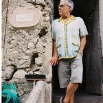 Paolo Sandulli wearing the Le Sirenuse shirt