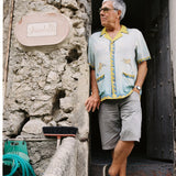Paolo Sandulli wearing the Le Sirenuse shirt