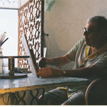 Paolo Sandulli wearing the shirt sitting inside