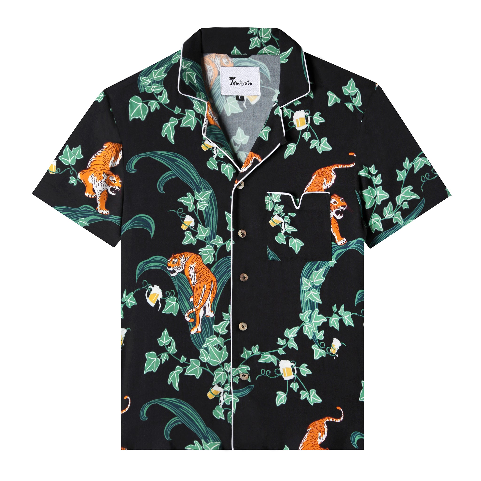 Crouching Tiger, Hidden Beverage Shirt (Black) – Tombolo Company