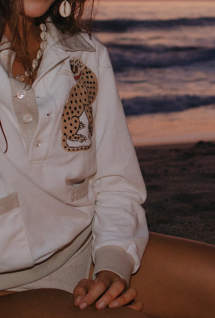 'Sun Leopard' Cabana (Long-Sleeve) – Tombolo Company