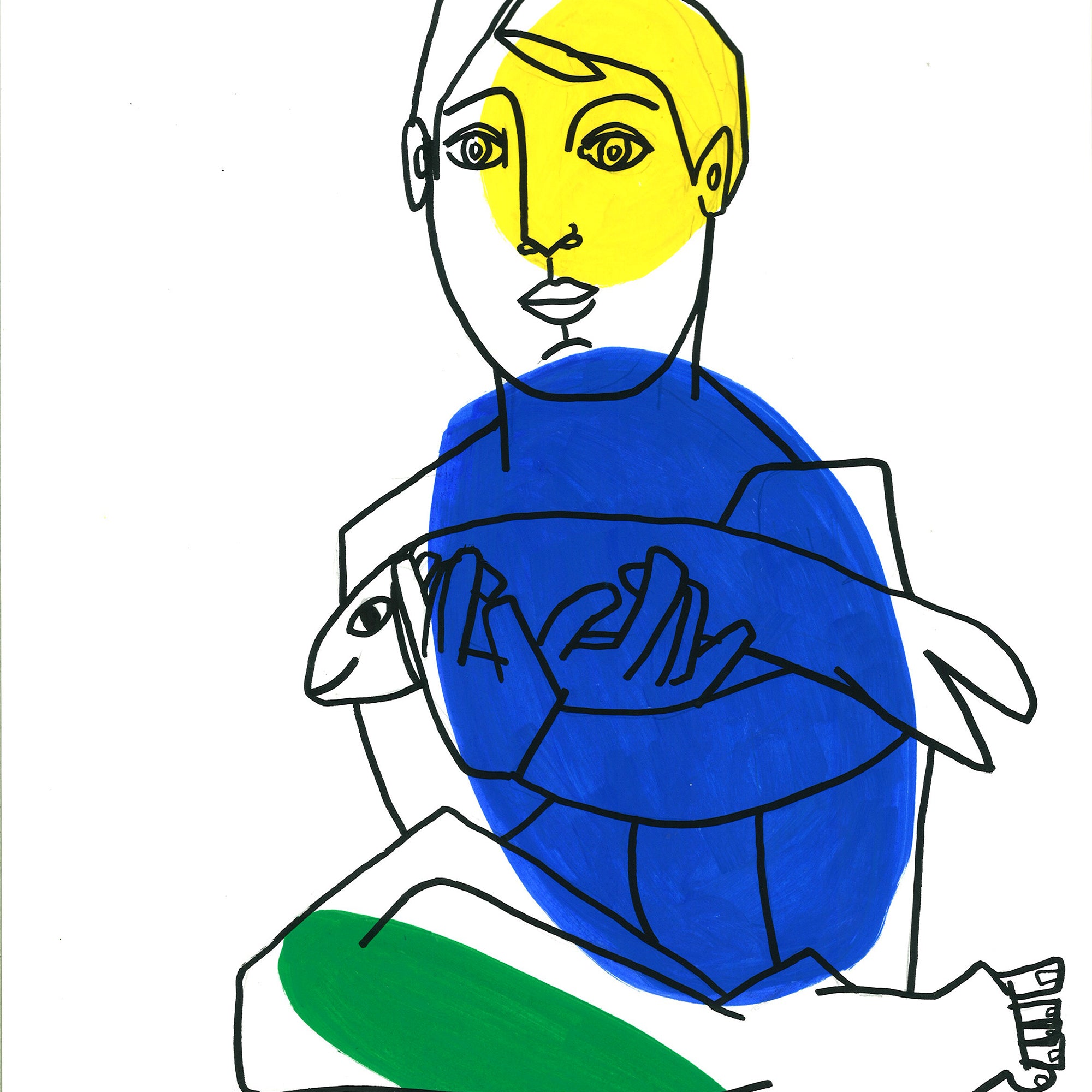 Fisherman artwork