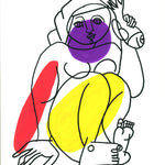 Marie de Buttet drawing