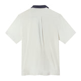 back of Tombolo polo showing back pleat