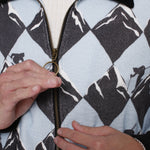 Male model using ring zipper