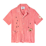 front view of bougie catered picnics shirt