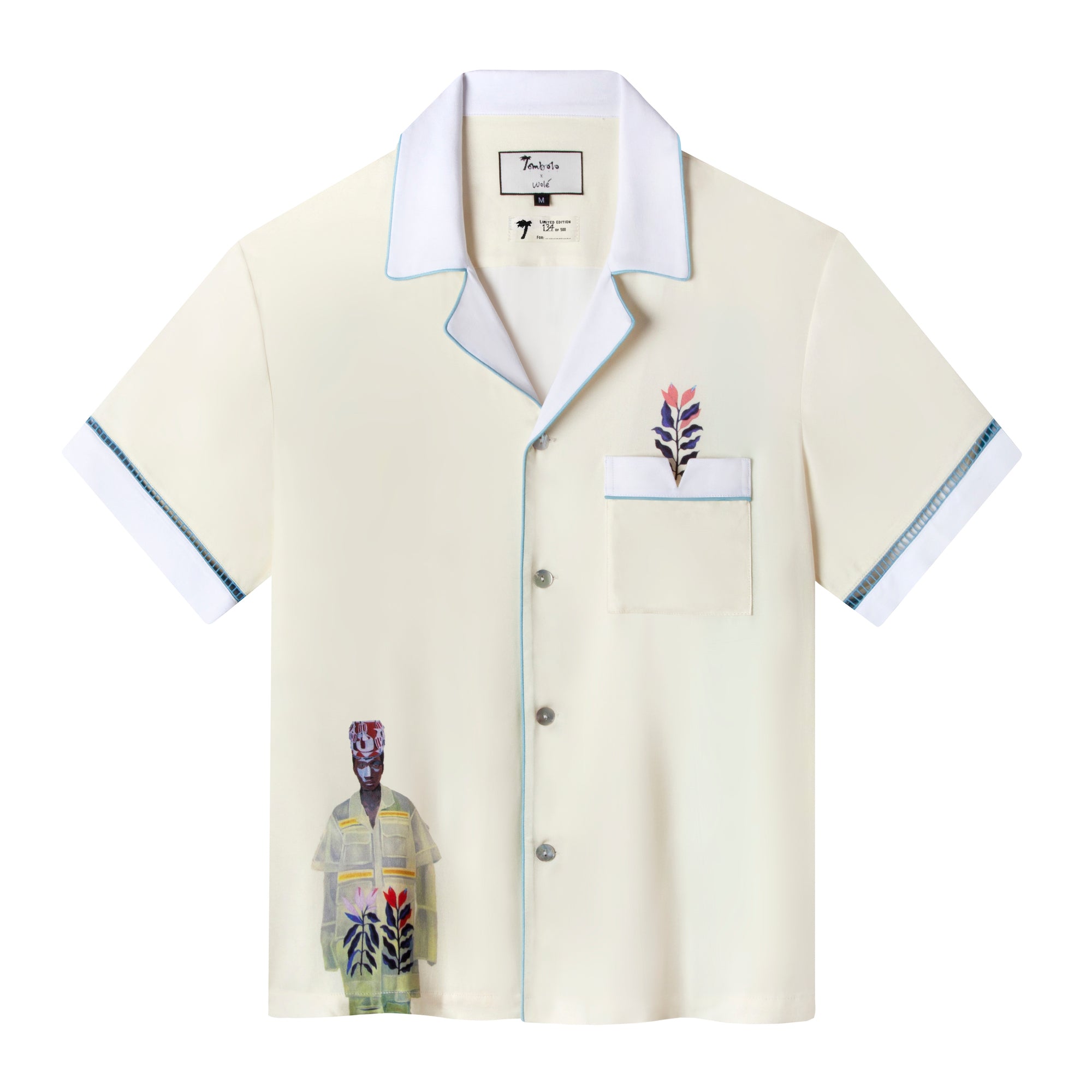 Tombolo wole lagunju tencel shirt