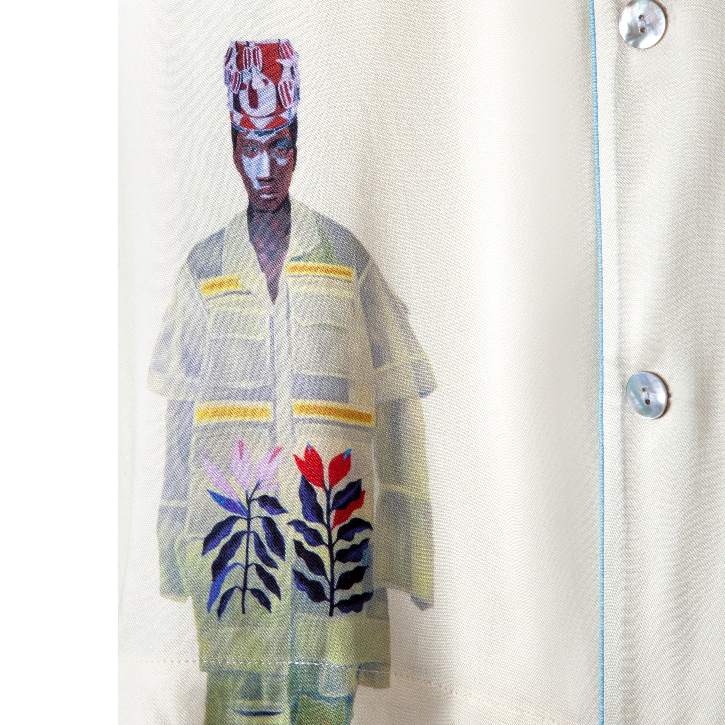 close up of wole figure