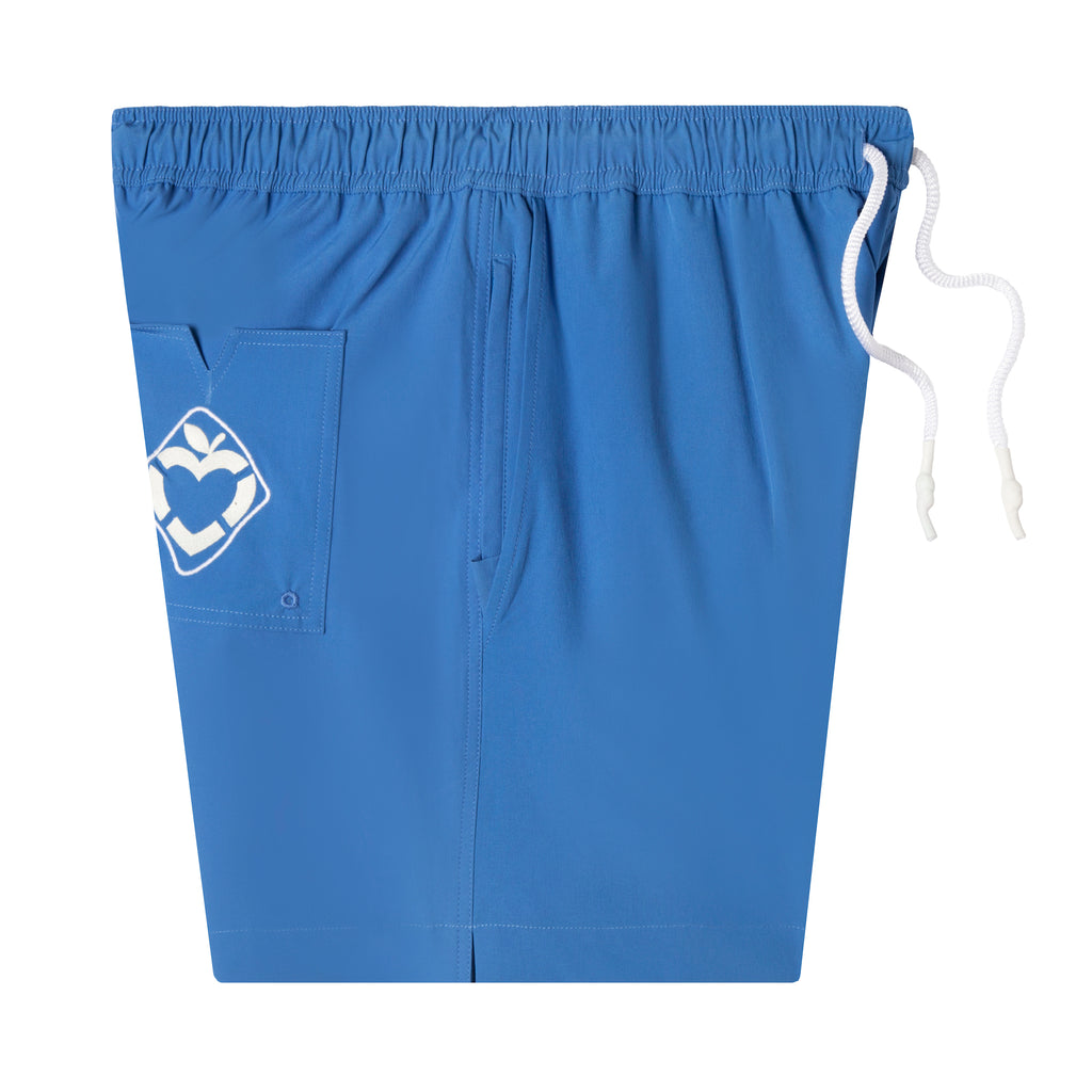 Side view product photo showing zippered pocket