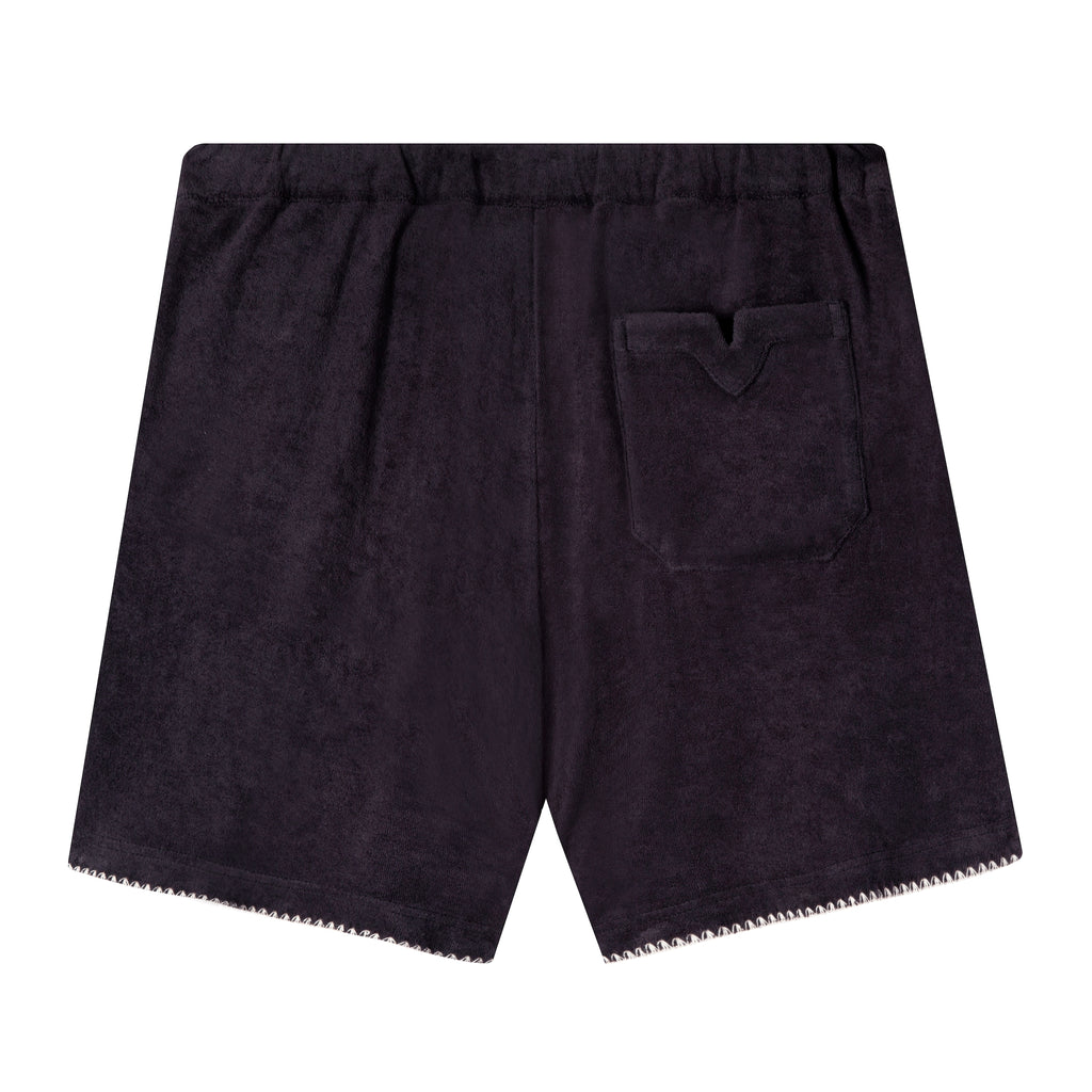Stitch lining and a back pocket makes these Tombolo Agua Magica terry cloth shorts sleek and useful
