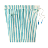 Side view product photo showing Zippered side pocket concealed on right side seam