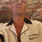 Pierre selfie in le french diner shirt
