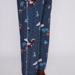 Close up of pants and espadrilles