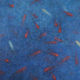 Rachel sard painting of koi fish