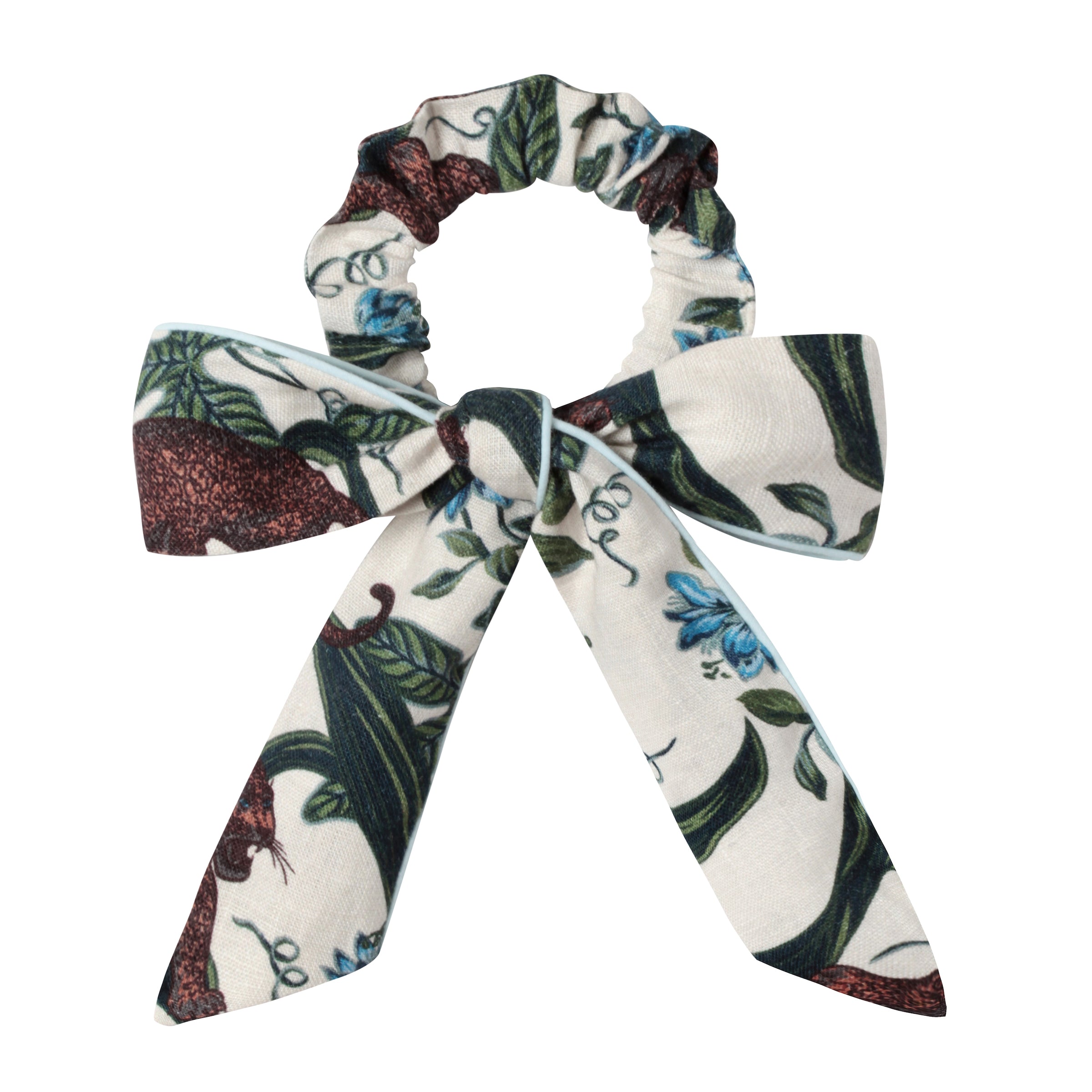Lurking Jaguar - Scrunchie (White)
