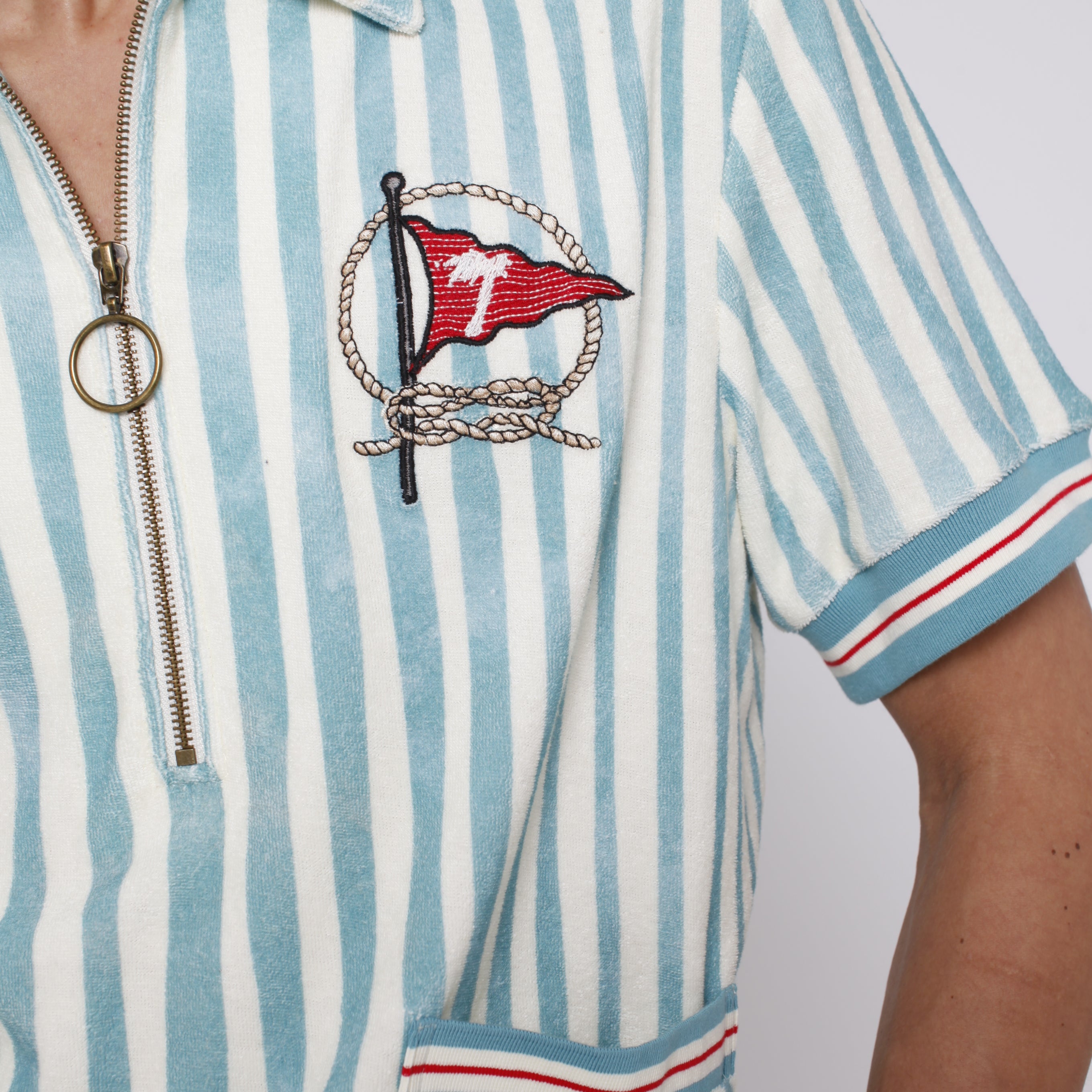 ‘Striper’ Cabana (Blue)