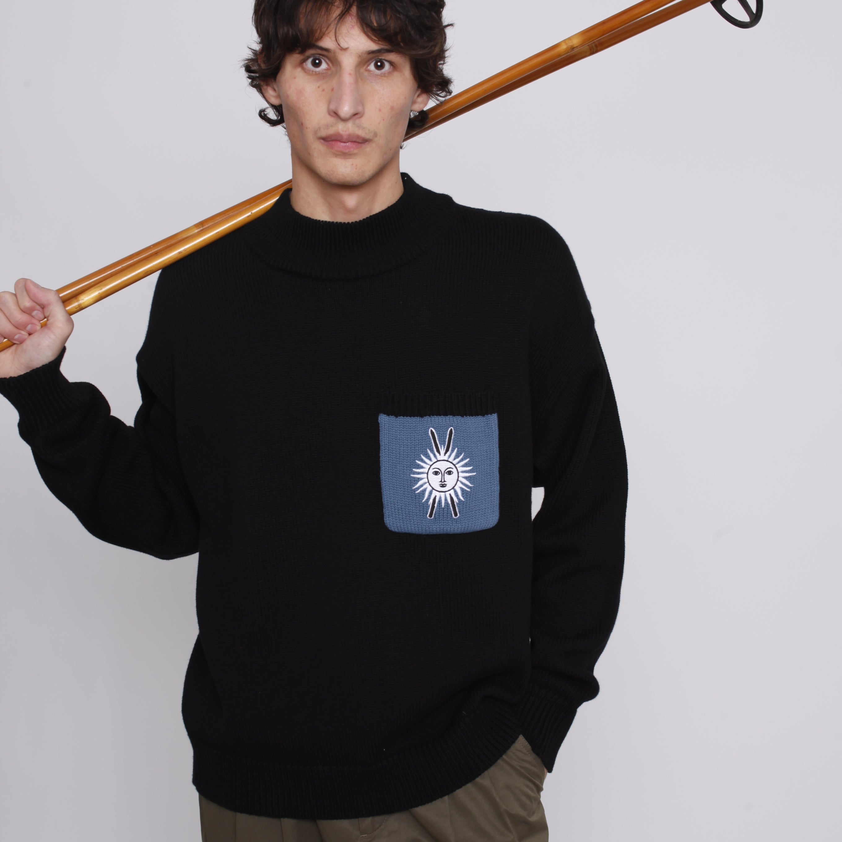 'Blue Slope' Sweater