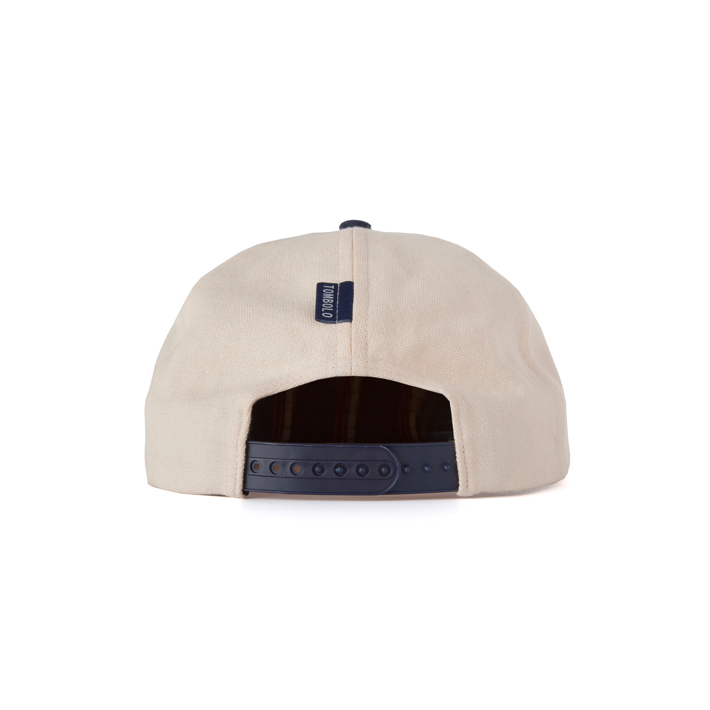 Back view of hat showing snapback enclosure