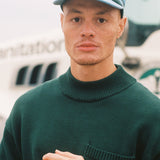 Portrait of man in DSNY hat