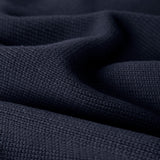 Close up of knitting pattern on sweater