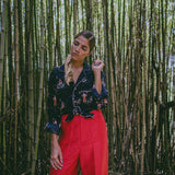 Tropical style has reached a new level. Retro fashion. Tropical Couture. Hawaiian styling. Check out Tombolo.
