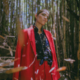 Breezy as a gust of wind, soft as silk. Tombolo long-sleeve Hawaiian shirts make a stylish statement and a colorful splash. Long-sleeve. Tropical. Original artwork. 