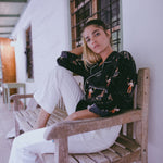 The ultimate blend of luxury pajamas and high fashion tropical shirts. Perfect for comfort. Perfect for a night out. Check out Tombolo's midnight snack print.